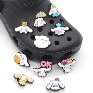 เข็มกลัด ลายการ์ตูนอนิเมะญี่ปุ่น Jibits Charm Sanrio Jibitz Croc Charms Pins My Melody Jibbits Crocks สําหรับตกแต่งรองเท้าเด็ก