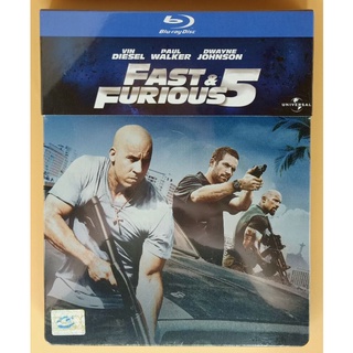 Bluray 2 ภาษา - Fast & Furious 5 เร็วแรงทะลุนรก 5