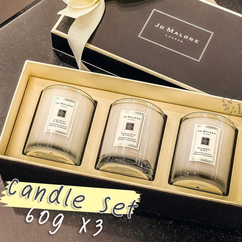 Jo malone candle discount set of 3