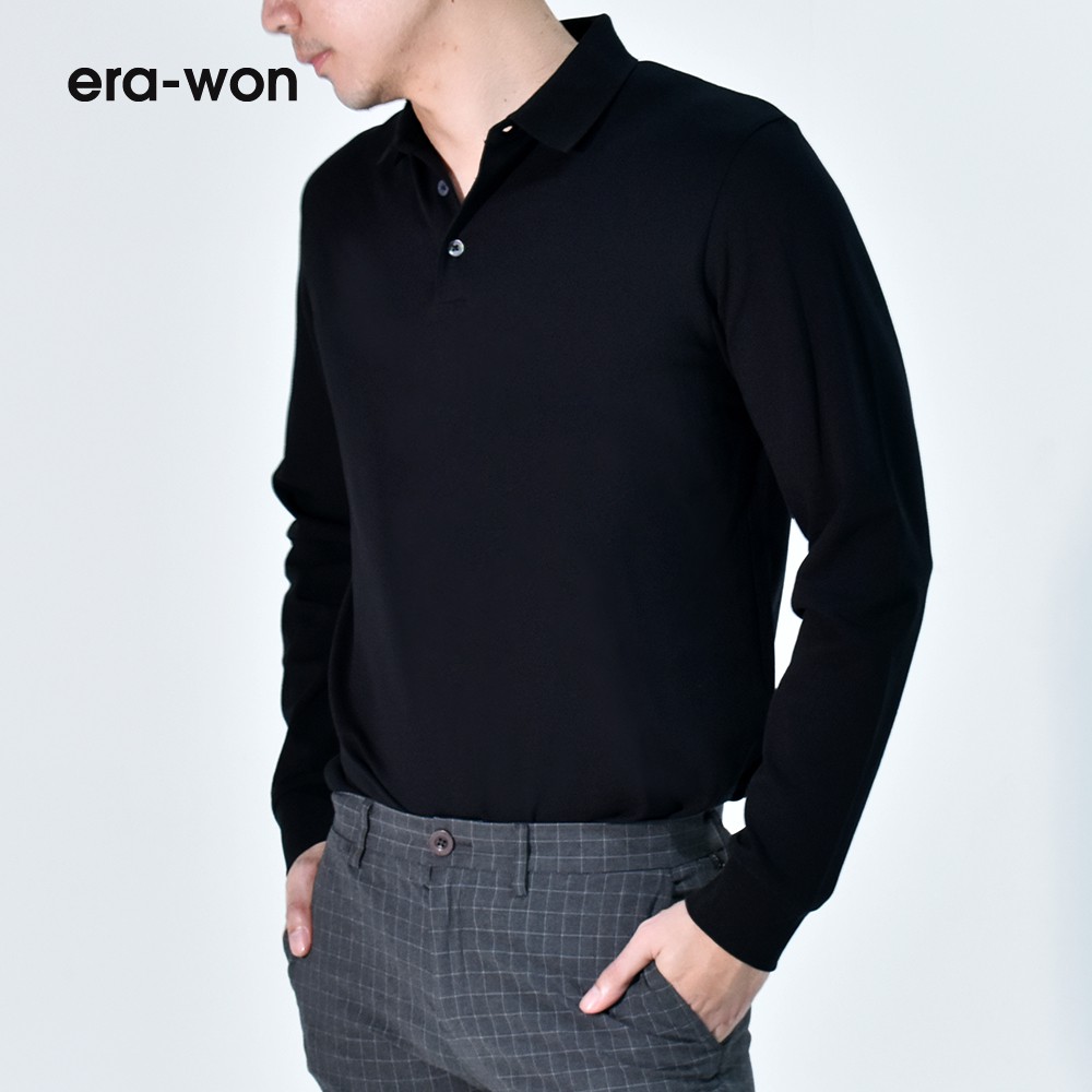 erawon-shop-0895bl-polo-long-slees