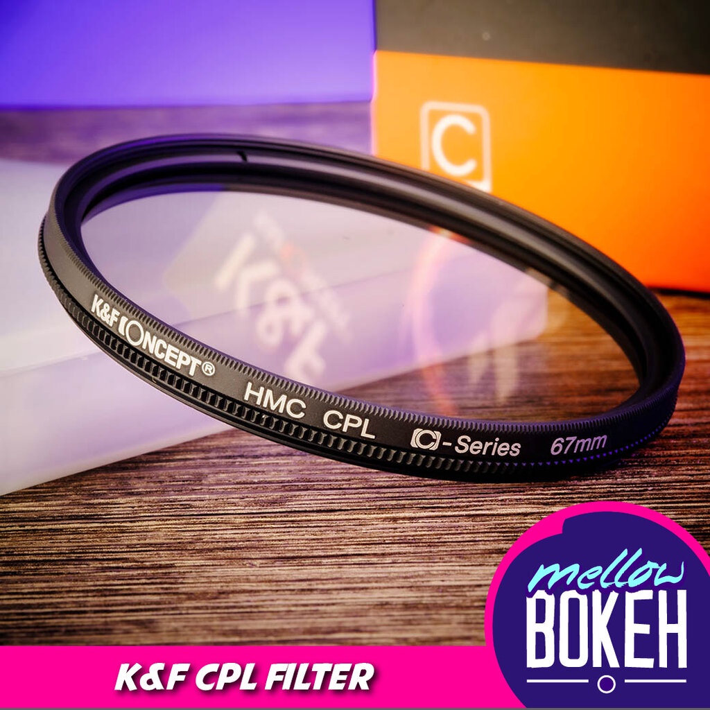รูปภาพสินค้าแรกของฟิลเตอร์ CPL Circular Polarizer Filter (Multi Coated) K&F Concept Filter