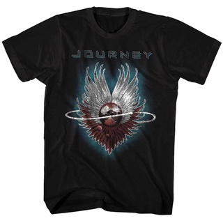 [S-5XL]เสื้อยืด พิมพ์ลายอัลบั้มวงร็อค Journey Evolution สไตล์วินเทจ สําหรับผู้ชาย 756137