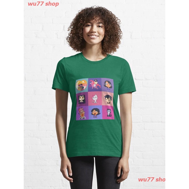 2022-aphmau-collection-mosaik-aaron-t-shirt-เสื้อยืด-ดพิมพ์ลาย-เสื้อยืดผ้าฝ้าย-คอกลม-cotton-ความนิยม-discount-unisex
