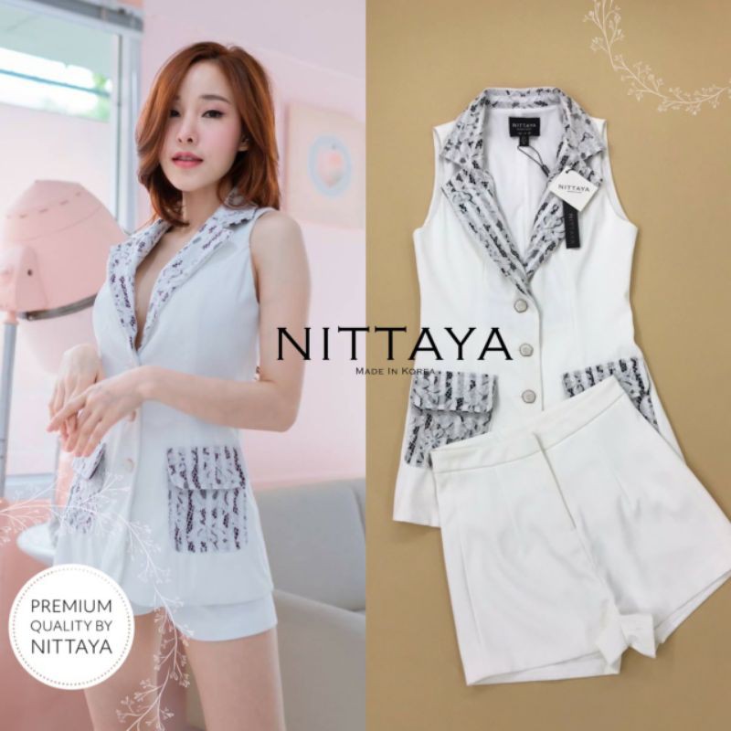 ป้าย-nittaya-set-เสื้อ-กางเกงขาสั้น