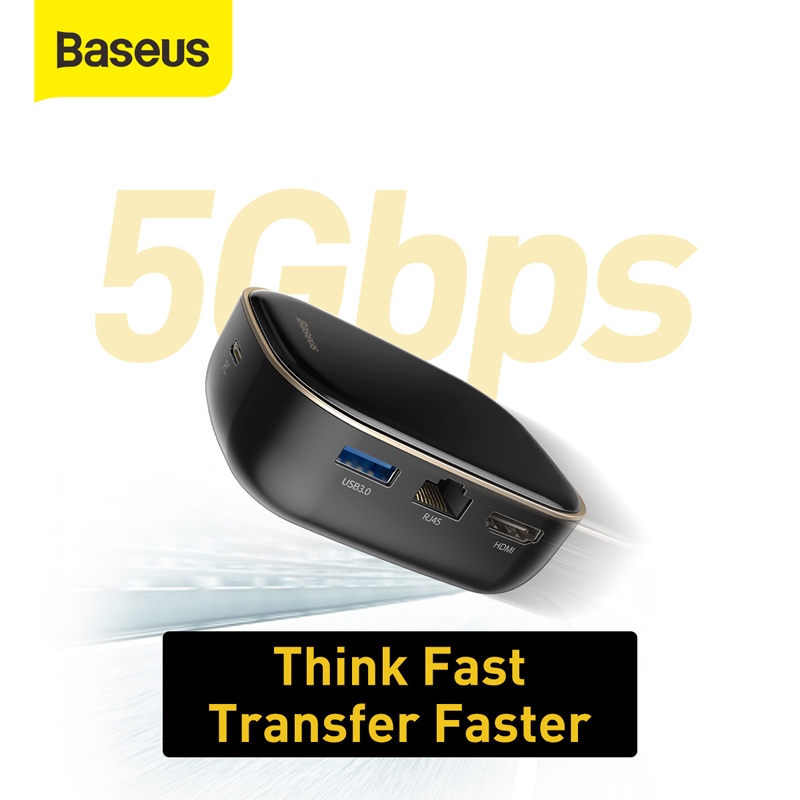 ลดราคาพิเศษ-baseus-ฮับแท่นชาร์จ-typec-ac-usb-อเนกประสงค์-hdmi-hd