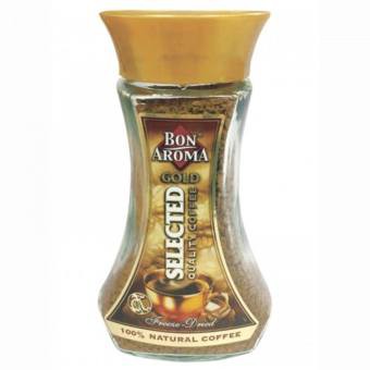 bon-aroma-gold-selected-บอนอโรม่า-โกลด์-ซีเล็คเต็ด-กาแฟสำเร็จรูป-100g