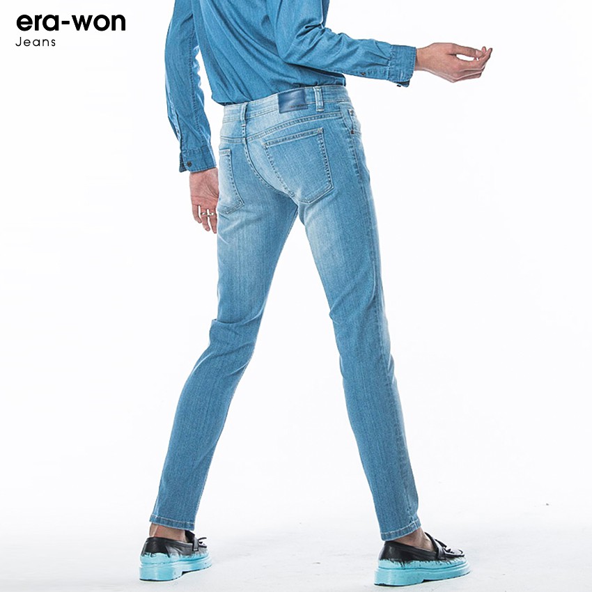 erawon-shop-0663wb-กางเกงยีนส์ผู้ชาย-denim-antibacteria-ทรงเดฟ-สี-new-york