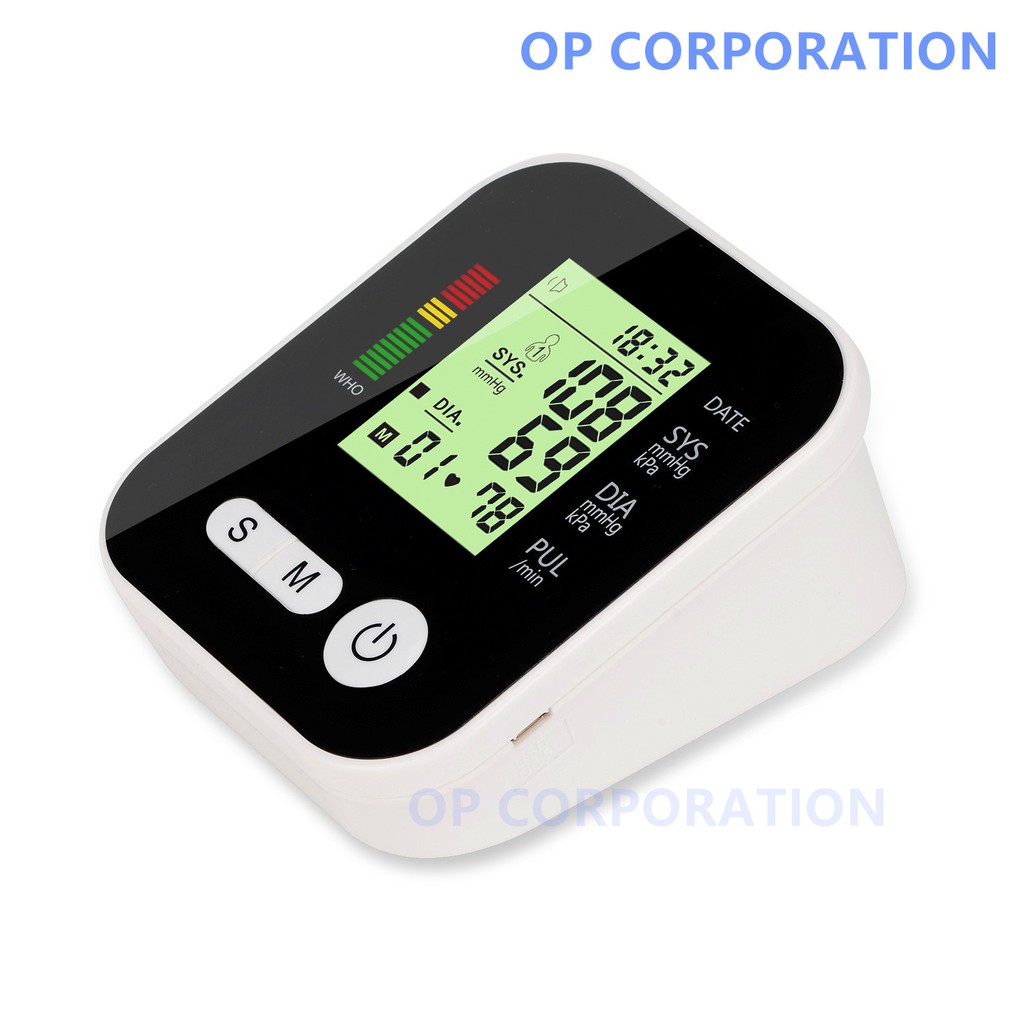 ภาพสินค้าเครื่องวัดความดันโลหิตอัติโนมัติ รุ่นท็อป arm type - Blood Pressure Monitor(RAK283) จากร้าน op_thai บน Shopee ภาพที่ 3