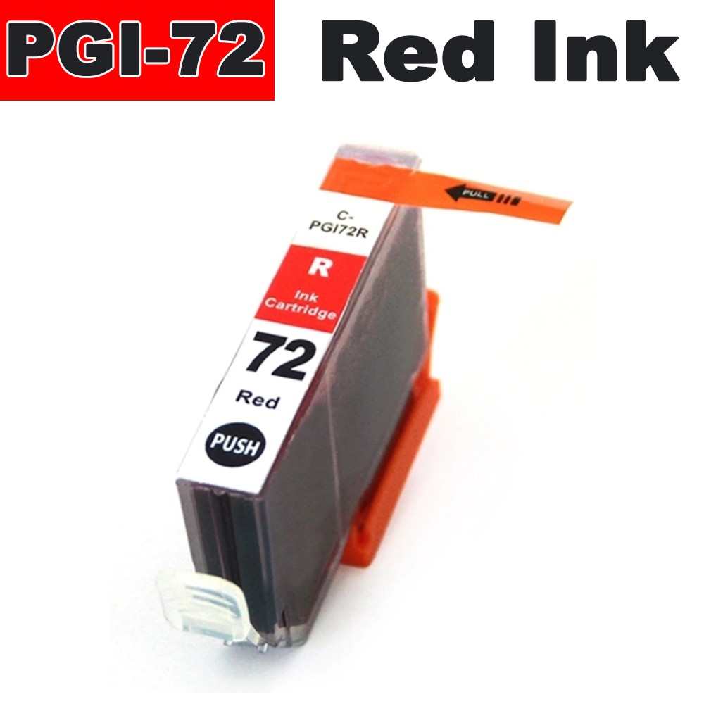 ตลับหมึก PGI 72 PGI-72 PGI72 Compatible Color Inkjet Ink Cartridge for ...