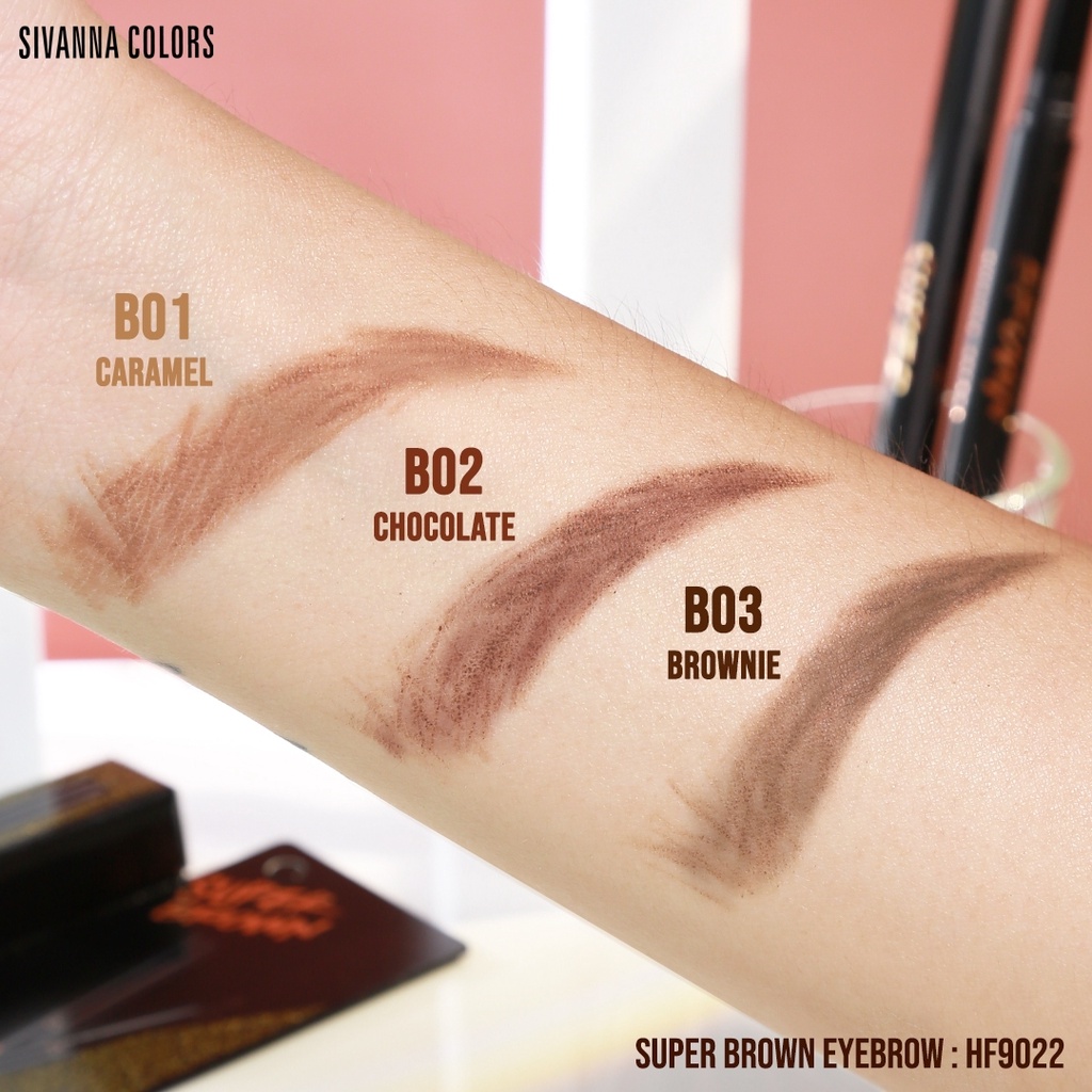 sivanna-super-brown-eyebrow-hf9022-ซิวานน่า-ซุปเปอร์-บราวน์-อายบราว-ดินสอเขียนคิ้ว-x-1-ชิ้น-alyst