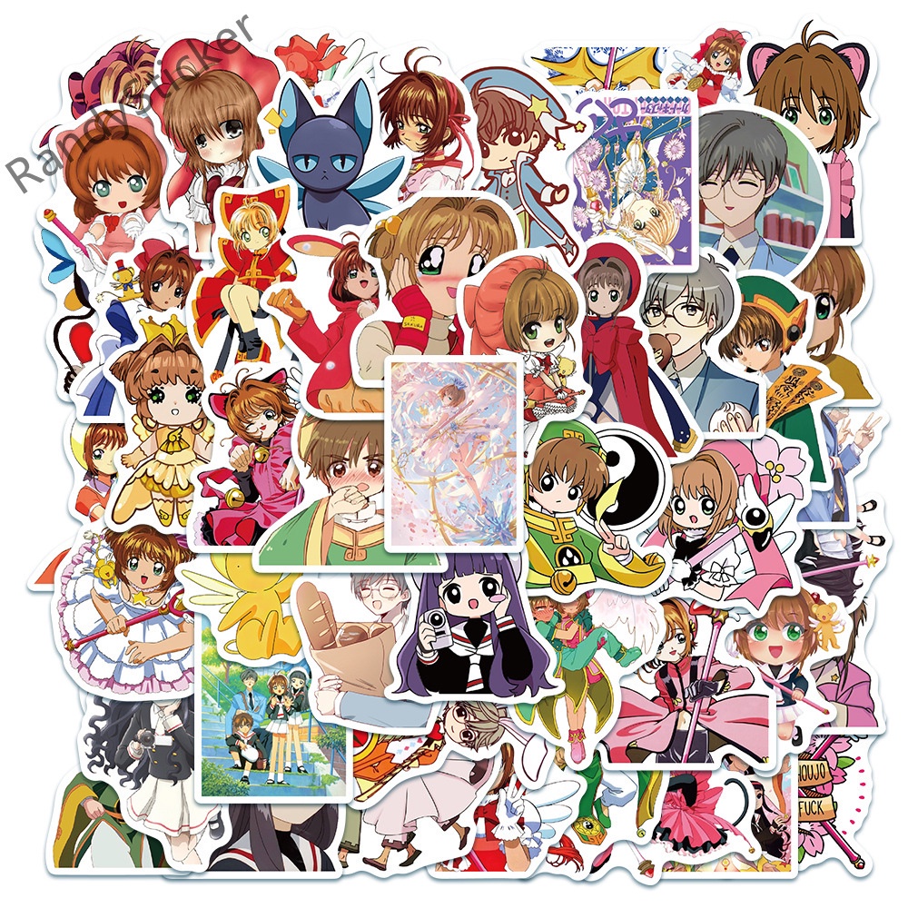 สติกเกอร์-cardcaptor-sakura-50-ชิ้น