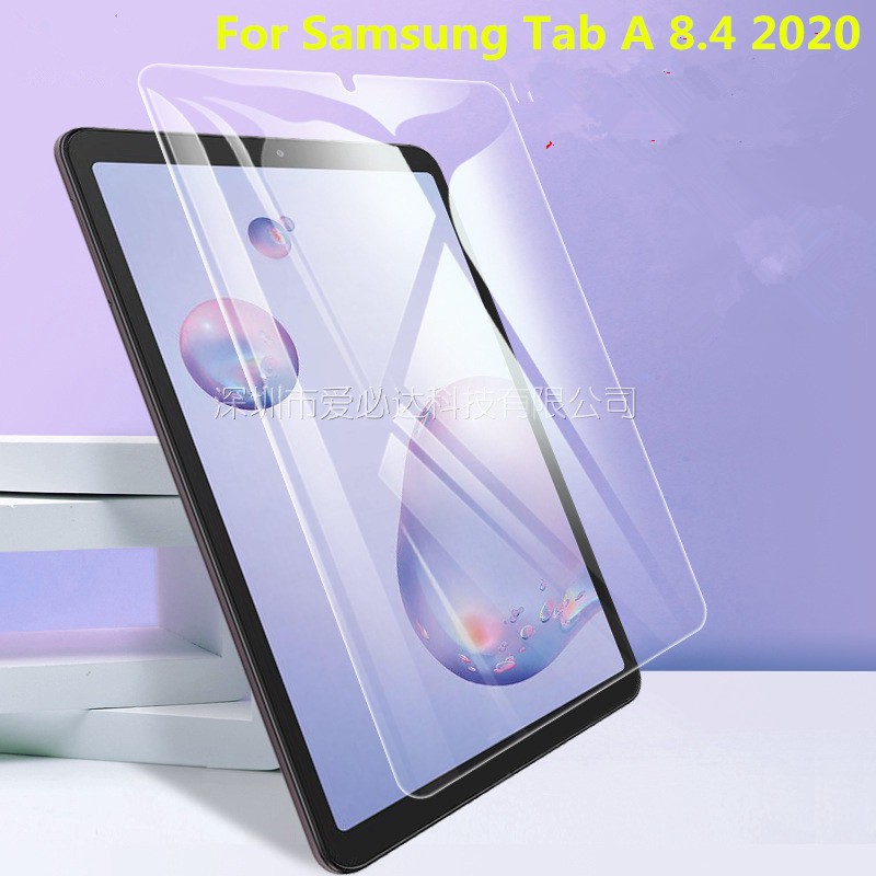 ฟิล์มกระจกนิรภัยกันรอยหน้าจอแท็บเล็ต-สําหรับ-samsung-galaxy-tab-a-8-4-2020-t307-8-4-นิ้ว-8-4-นิ้ว