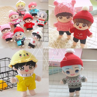 สินค้า ตุ๊กตายัดนุ่น รูป BTS Bangtan Boys Jung Kook Jimin Suga ทุกเมมเบอร์ ของเล่นสําหรับเด็ก