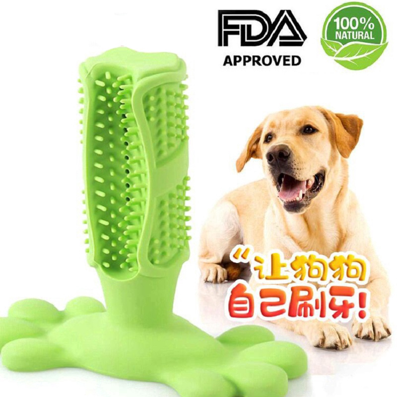 dog-toothbrush-dental-care-brush-pet-chew-toy-doggy-brush-stick-soft-rubber-interactive-training-toy