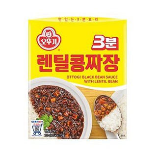 ภาพหน้าปกสินค้าjjajang ottogi black bean sauce with lentil bean 200g ผัดจาจังมยอน จาจังเมียนและถั่วเลนทิล สำเร็จรูป 오뚜기 3분 렌틸콩 짜장 ที่เกี่ยวข้อง