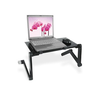 Multifuntional Laptop Table โต๊ะคอมพิวเตอร์แล็ปท๊อป อเนกประสงค์ โต๊ะวางโน๊ตบุ๊ค พับได้ ปรับสูงต่ำได้