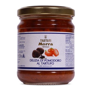 Morra tartufalba delizia di pomodoro 180 g ซอสมะเขือเทศผสมเห็ดทรัฟเฟิล ปริมาณ 180 กรัม