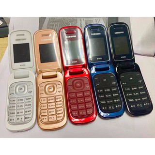 โทรศัพท์มือถือซัมซุง SAMSUNG GT-E1272 ใหม่  (สีดำ) มือถือฝาพับ ใช้ได้ 2 ซิม ทุกเครื่อข่าย AIS TRUE DTAC MY 3G/4G ปุ่มกด