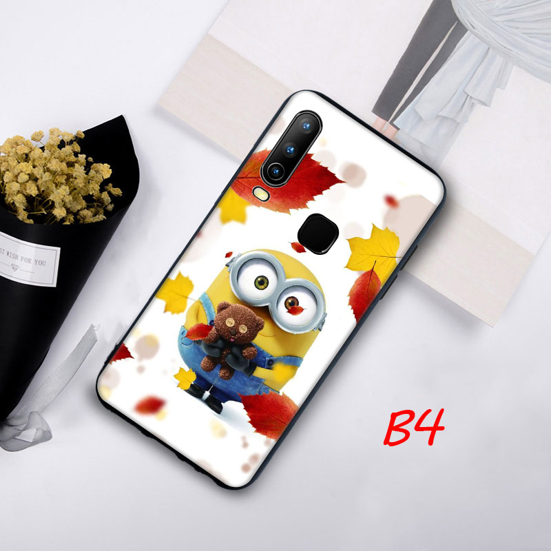 เคสโทรศัพท์มือถือลายการ์ตูนมินเนี่ยนสําหรับ-vivo-y-11-y-12-y-15-y-17-y-5-s-y-53-y-55-y-55-s-y-69-y-71