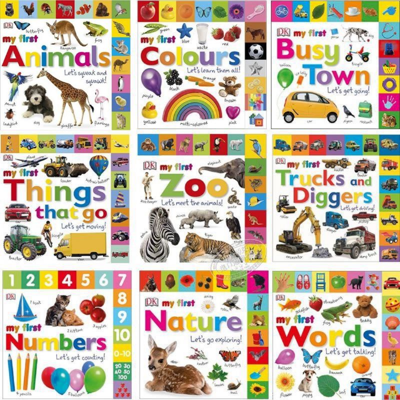[Clearance DK My First series Animals Farm Things ที่ไป หนังสือบอร์ดสี ...