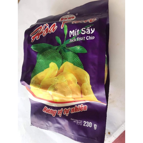 ภาพสินค้าขนุนอบกรอบ​230กรัม​ Hoa Phat Mit​Say​Jack fruit chip จากร้าน sangiam_uraiwan บน Shopee ภาพที่ 2