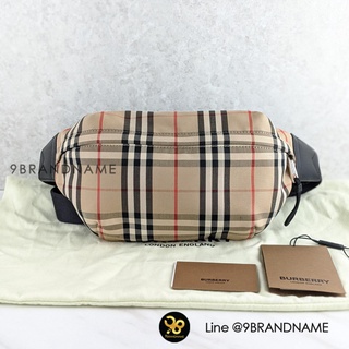 UN U​ S​ E​ D​♥️​Burberry Bonded Cotton Belt♥️ 🛒BB00049🛒 อปก: ถุงผ้า ป้ายแท็ก การ์ด 👉17,900.-