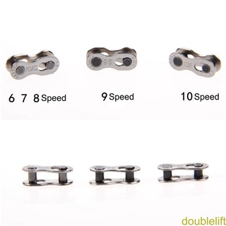 [double]Bicycle Chain 8/9/10 Speed Bike Chain Magic Buckle BMX MTB Road Racing Mountain Bicycle Accessories