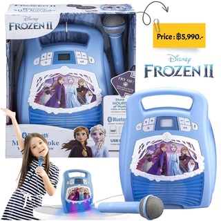 eKids Frozen 2 Bluetooth Portable MP3 Karaoke Machine Player