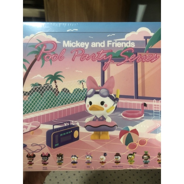 พร้อมส่งยกกล่อง-pop-mart-mickey-and-friends-pool-party-series-ของแท้-100-ใหม่ยังไม่แกะซีล