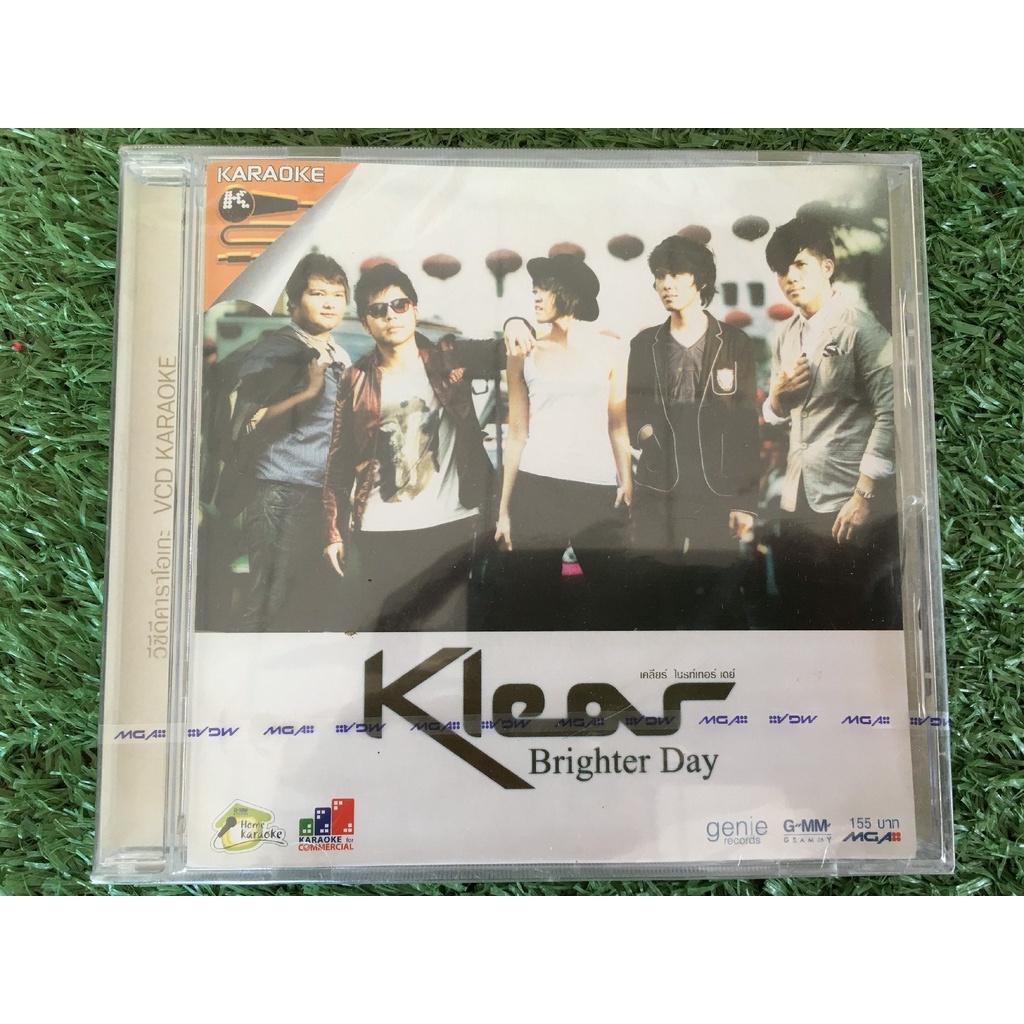 vcd-แผ่นเพลง-สินค้ามือ-1-วงเคลียร์-klear-อัลบั้ม-brighter-day-เพลง-รักไม่ต้องการเวลา