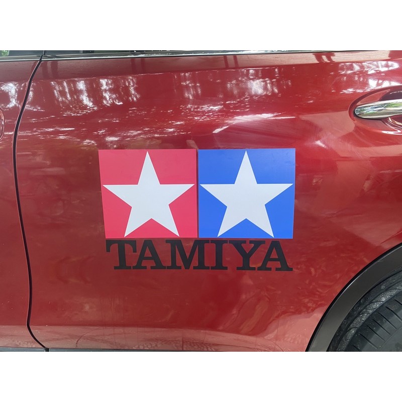 jdm-tamiya-ติดข้างประตูรถ-1-ชิ้น-size-42x27cm-สติ๊กเกอร์ติดรถยนต์
