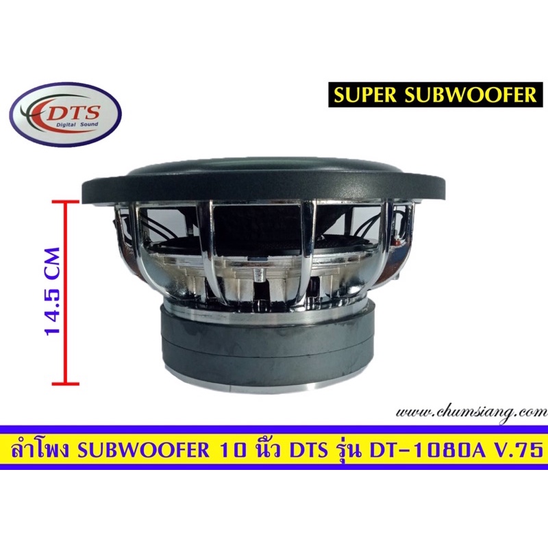 ลำโพงซับ10นิ้วdtsรุ่นdt-1080a