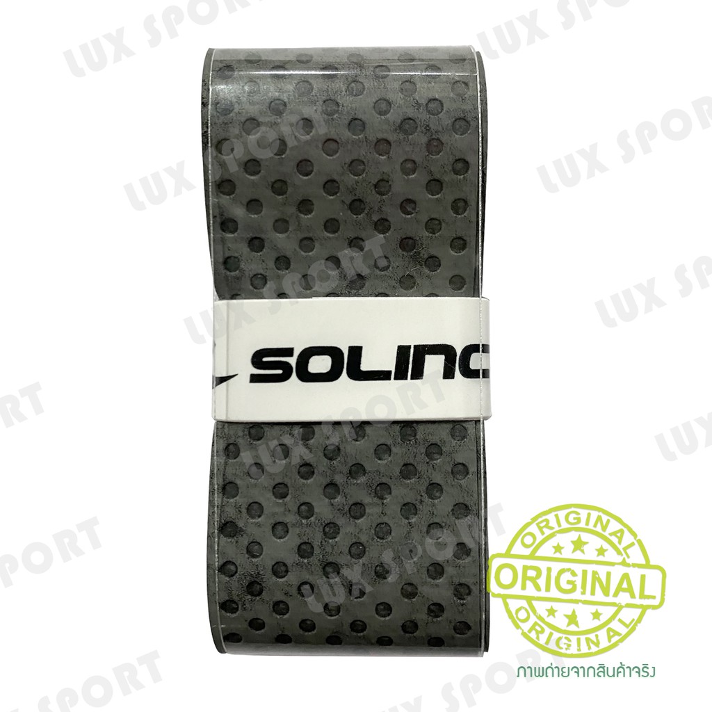 ภาพหน้าปกสินค้าNEW  Solinco Dry Grip เหมาะสำหรับผู้เล่นเหงื่อลงด้ามจับเยอะ กริ๊ปพันด้ามไม้เทนนิส  %