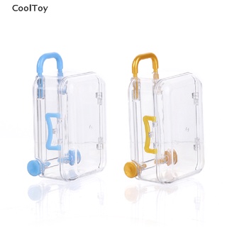 Cooltoy โมเดลกระเป๋าเดินทาง กระเป๋าถือ ขนาดมินิ 5*7 ซม. สําหรับตกแต่งบ้านตุ๊กตา 1 ชิ้น