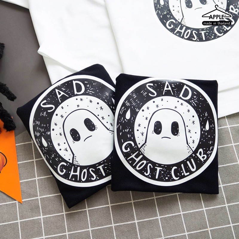 sad-ghost-club-เสื้อยืดต้อนรับเทศกาลฮาโลวีน