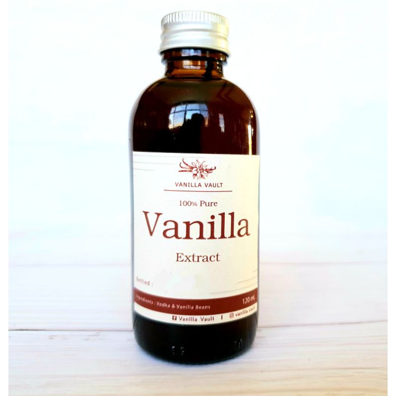 ภาพหน้าปกสินค้าPure Vanilla Extract วนิลา แอกซ์แทรก สกัดจากฝักวนิลาแท้ 100% จากร้าน vanilla.vault บน Shopee