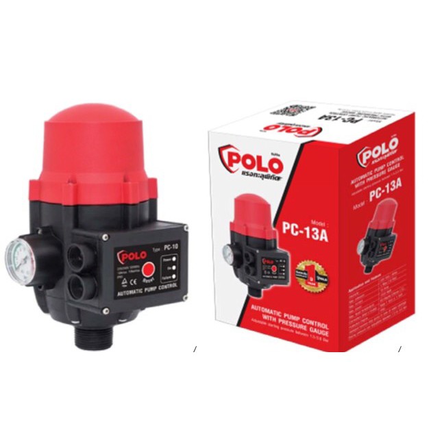 สวิชท์ควบคุมปั๊มน้ำอัตโนมัติ POLO รุ่นPC-13A | Shopee Thailand