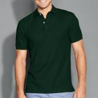 ✙♙เสื้อโปโล Tshirtmart - Polo ผ้าฝ้าย ผสม ทรง Regular Fit สีเขียวหัวเป็ดเสื้อโปโลเสื้อเชิ้ตผู้ชาย🎁🎀✨🎗