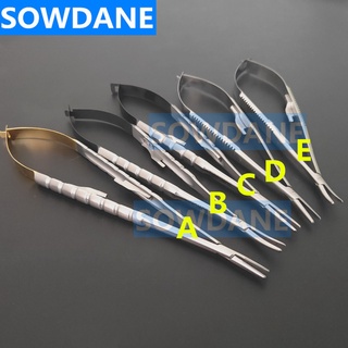 Dental Orthodontic Surgical Ligature Forming Tweezer Castroviejo Needle Holder Fine Beak Handle with lock Dentist Instru