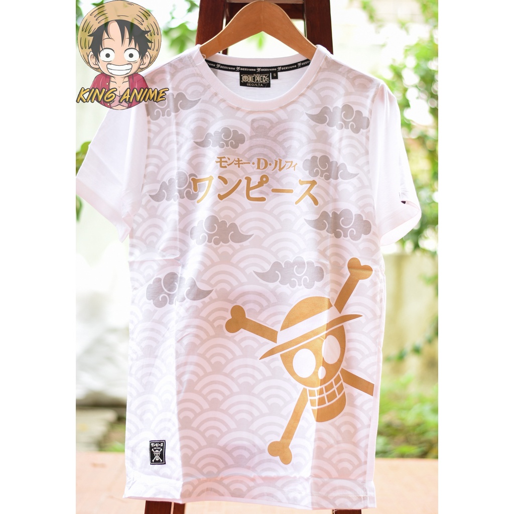 op-1187-เสื้อวันพีซ-one-piece-cnny-icon-luffy-สินค้าลิขสิทธิ์แท้