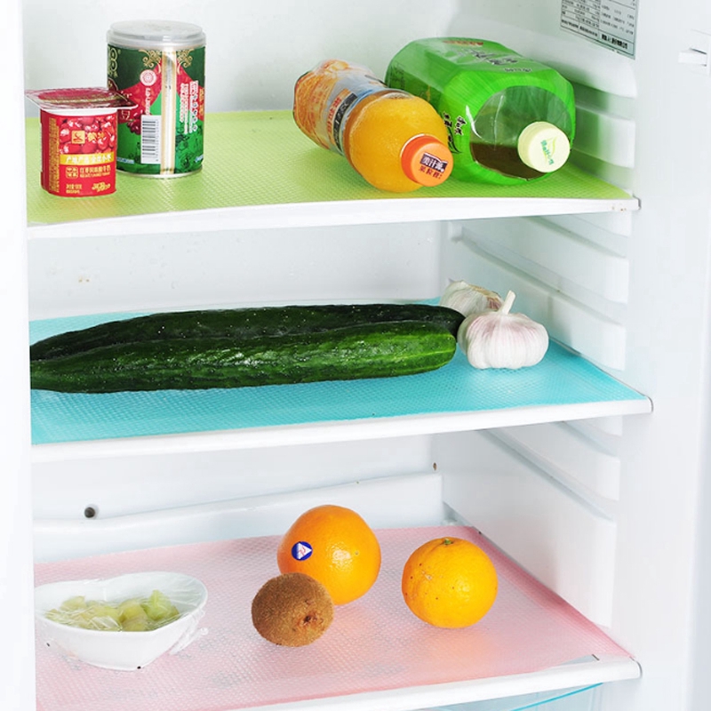 แผ่นเสื่อป้องกันแบคทีเรียสำหรับตู้เย็น