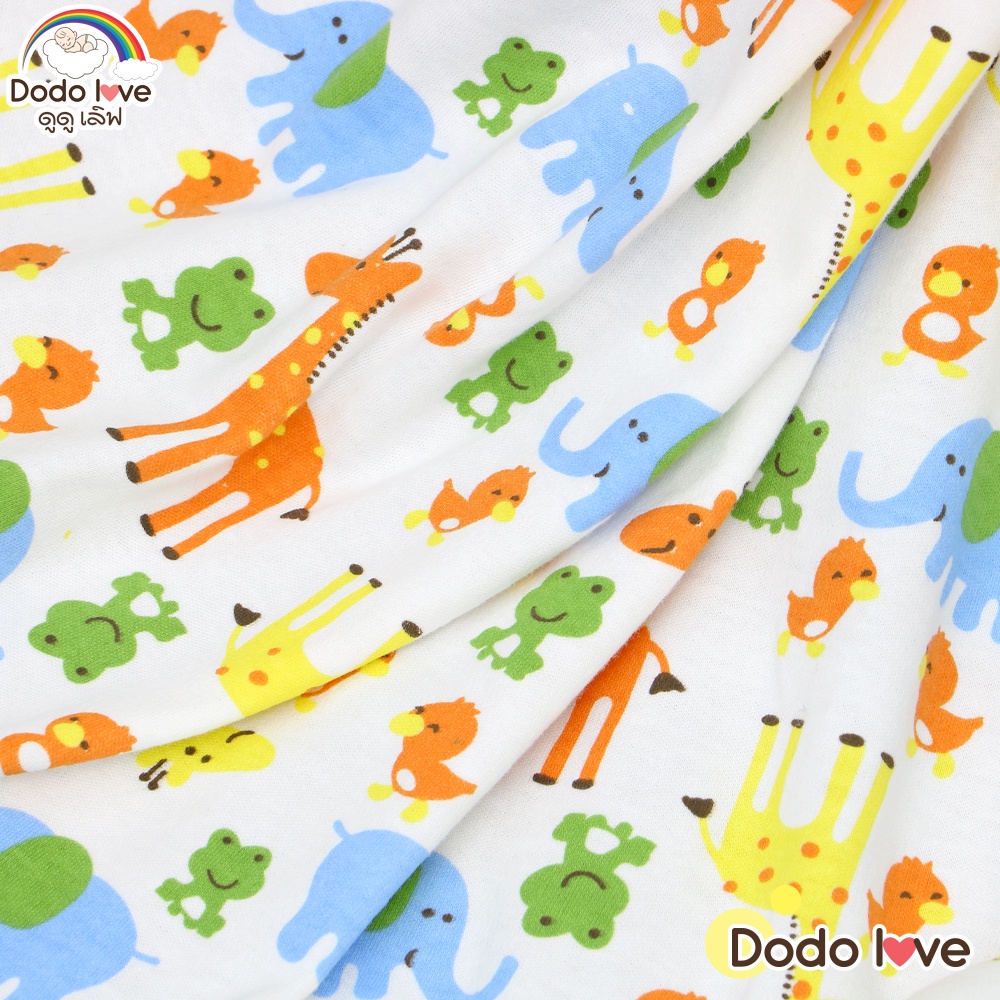 dodolove-ผ้าห่อตัวเด็ก-ผ้าเช็ดตัวเด็ก-ผ้าฝ้าย-100-หนานุ่ม-ลายน่ารัก