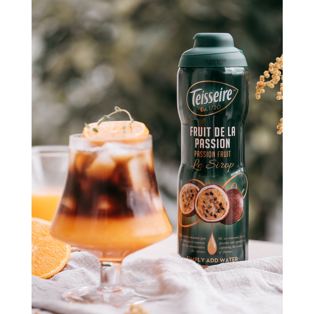tha-shop-600-มล-x-1-teisseire-passion-fruit-syrup-เตสแซร์-ไซรัป-กลิ่นเสาวรส-หัวเชื้อ-น้ำเชื่อม-ค๊อกเทล-น้ำหวานเข้มข้น