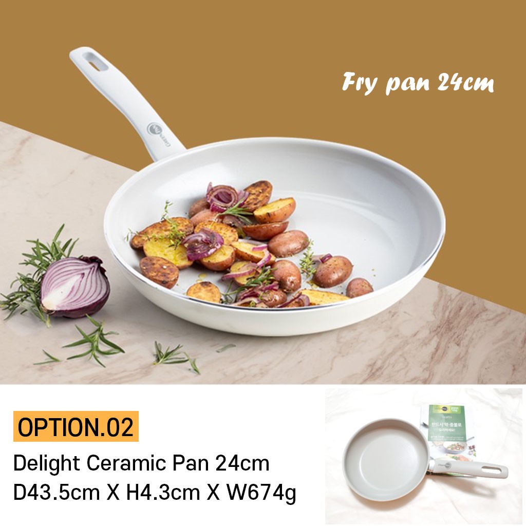 ข้อเสนอพิเศษ [Green Pan] Non-Stick Infinity Coating Fry Pan Wok Ceramic ...