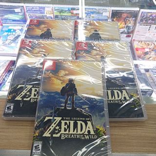 ภาพขนาดย่อของภาพหน้าปกสินค้าเกม Zelda breath of the wild for nintendo switch พร้อมส่งคะ จากร้าน bmmodtanoi บน Shopee