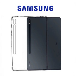 เคสใสกันกระแทก TPU Samsung Tab s6 lite/S7 plus FE/p610/p615/t720/t725/A8 2021/t515/t510/tab s5e/s8 ultra/A7 lite