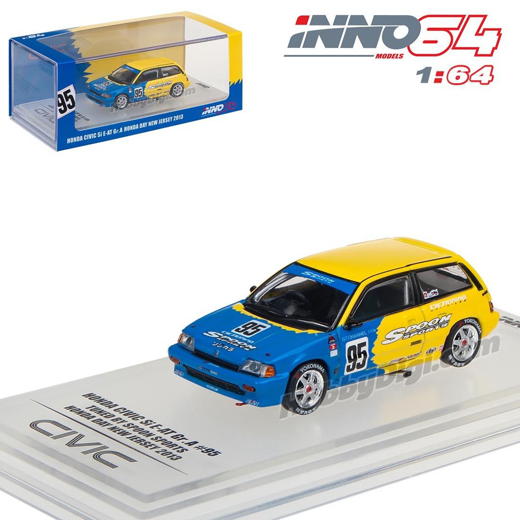 โมเดลรถเหล็ก INNO64 1:64 Diecast Model Car - HONDA CIVIC Si