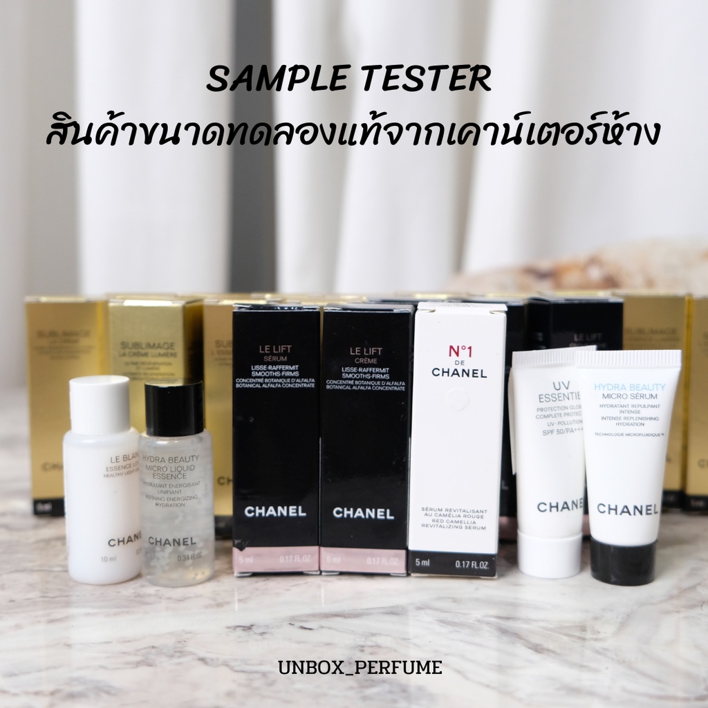 Skincare  Chanel Sublimage Skincare Sample Set Total Of 5 Samples