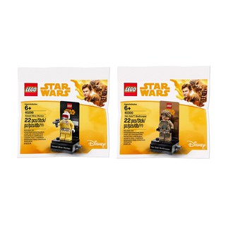 40299 + 40300 : LEGO Star Wars Kessel Mine Worker + Han Solo Mudtrooper Polybag