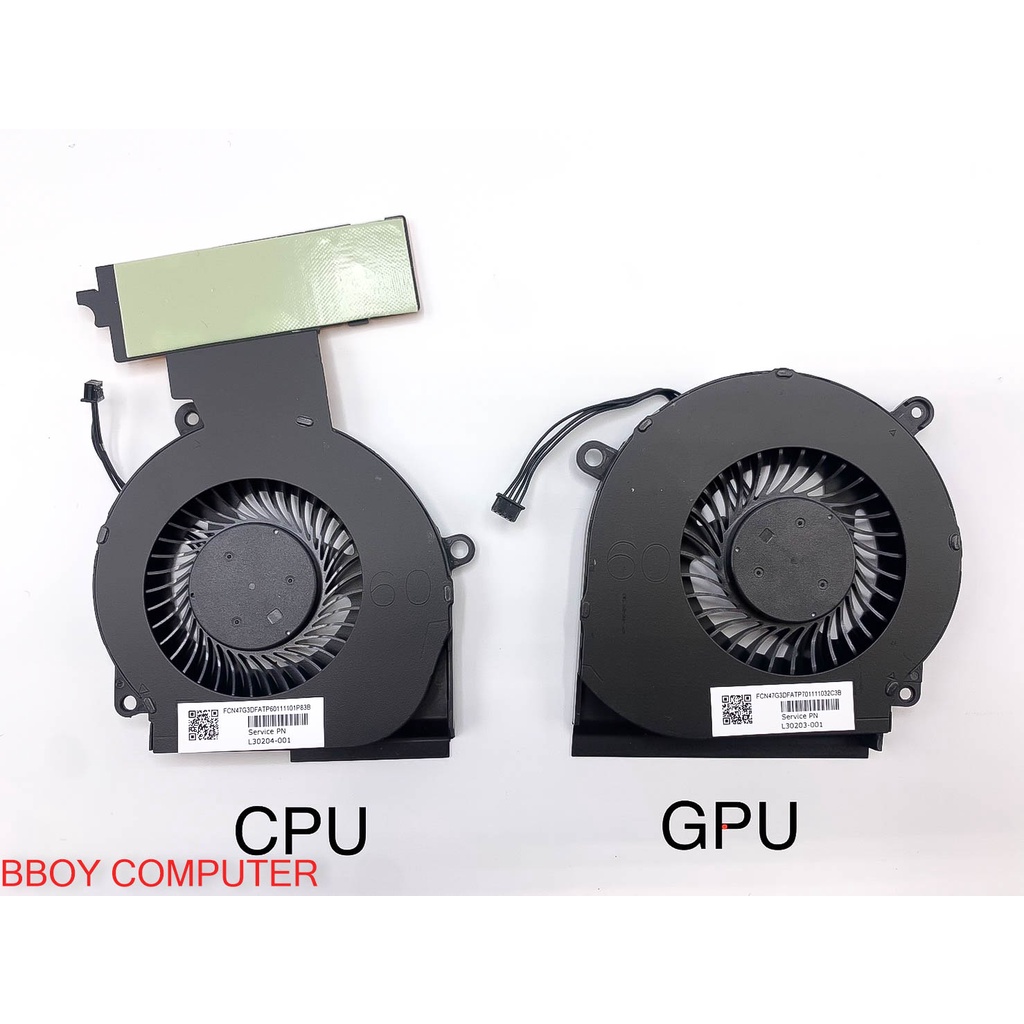 hp-cpu-fan-พัดลมโน๊ตบุ๊ค-hp-omen-15-dc-ขายเป็นคู่